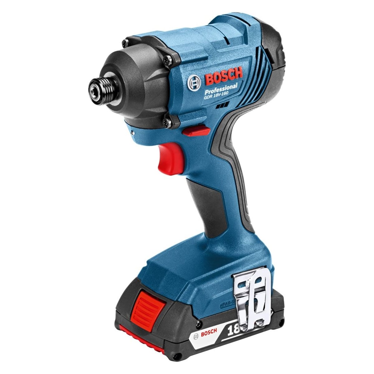 Bosch 06019G5172 18V GSB Combi Drill and GDR Impact Driver Twin Pack | 2x2Ah Batteries | Charger | Case